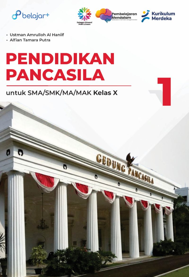 Sampul buku Pendidikan Pancasila 10